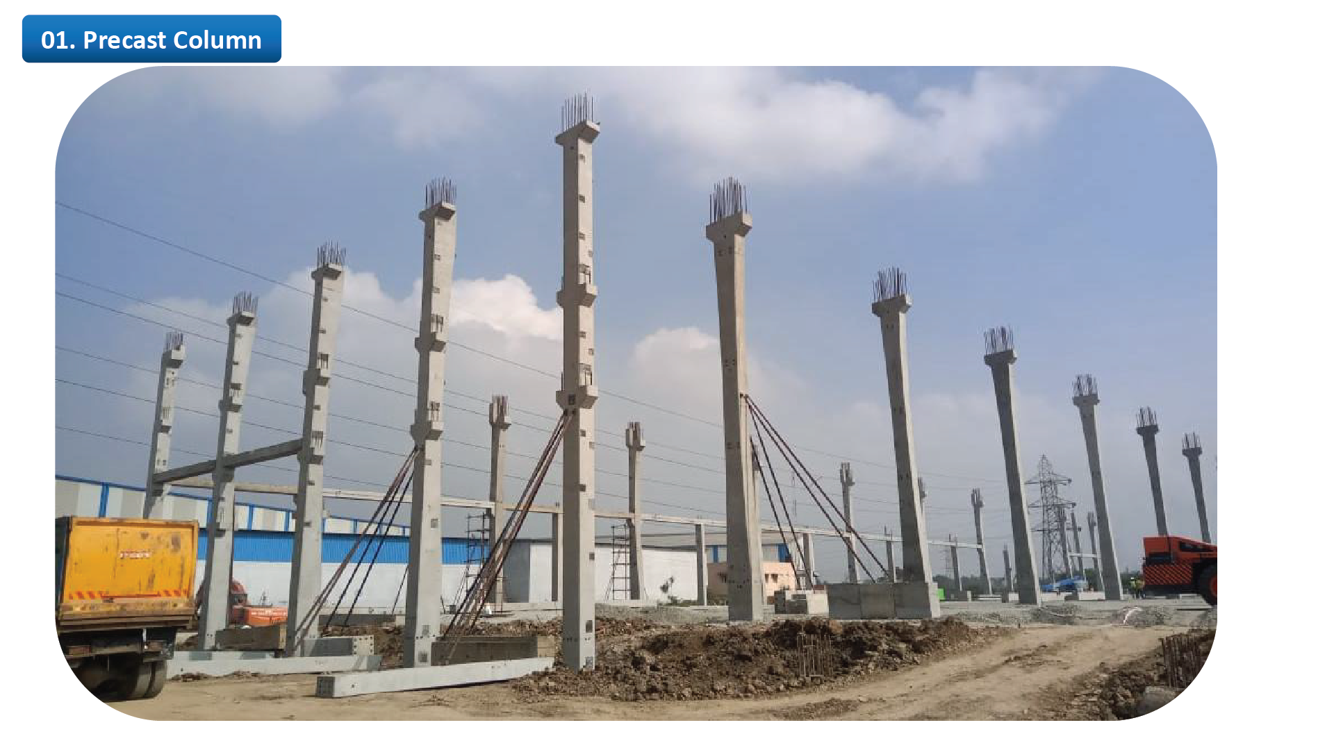 01 precast column