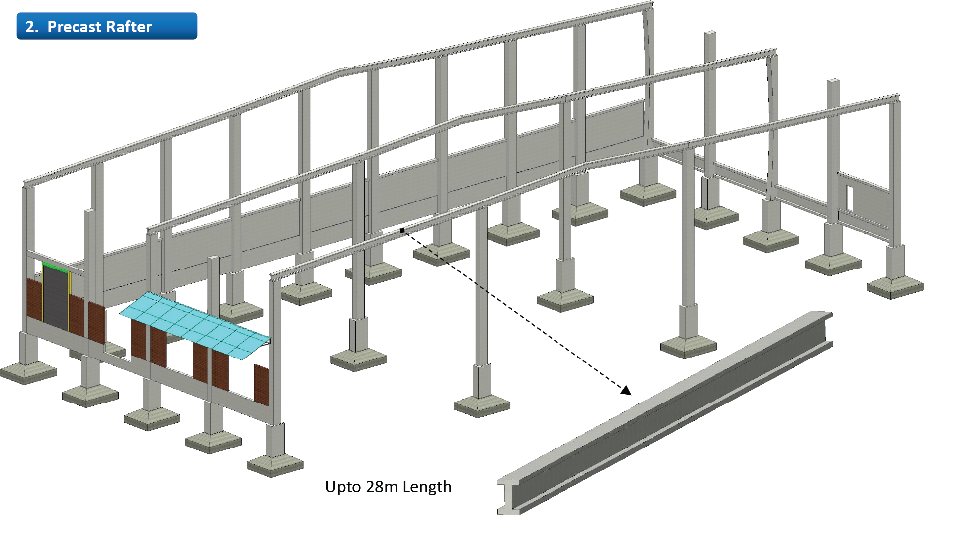 Precast Rafter