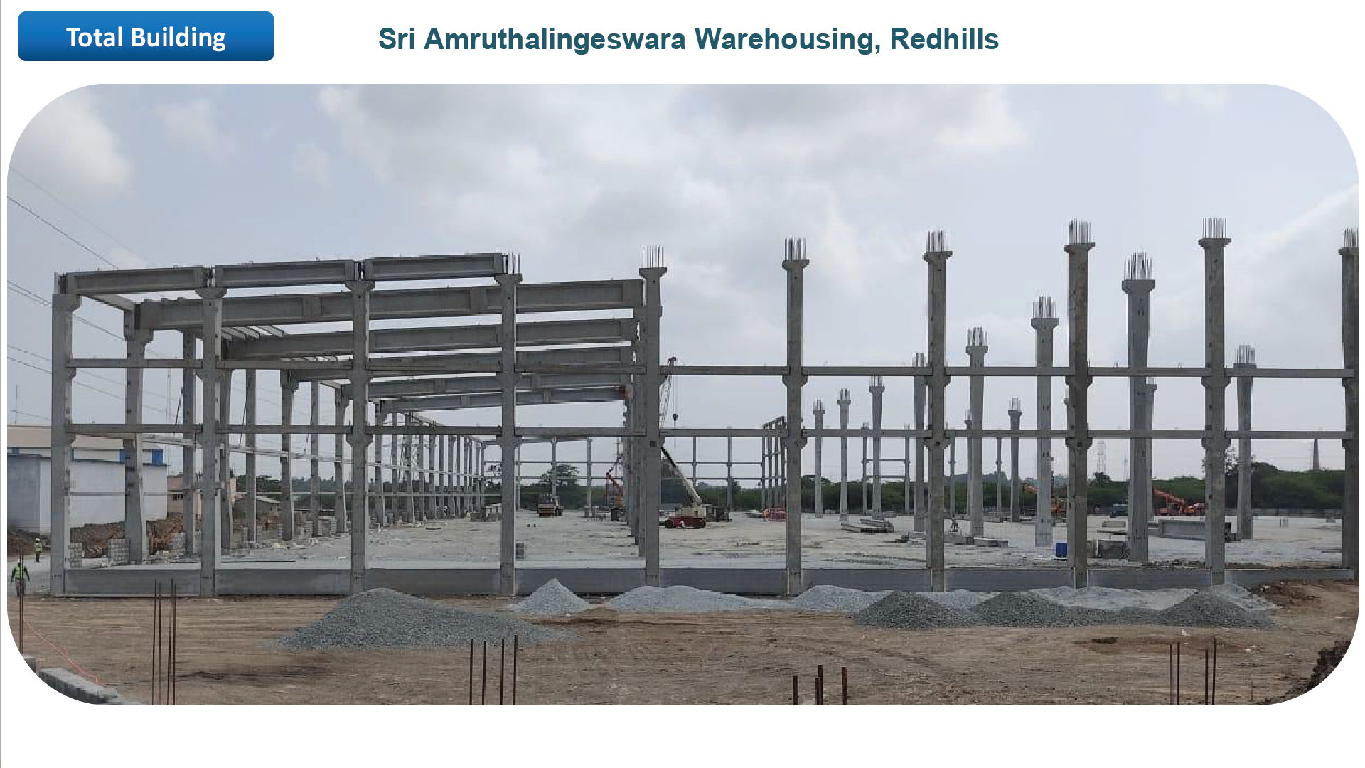 Total building Sri amruthalingeshwara warehousing Redhills